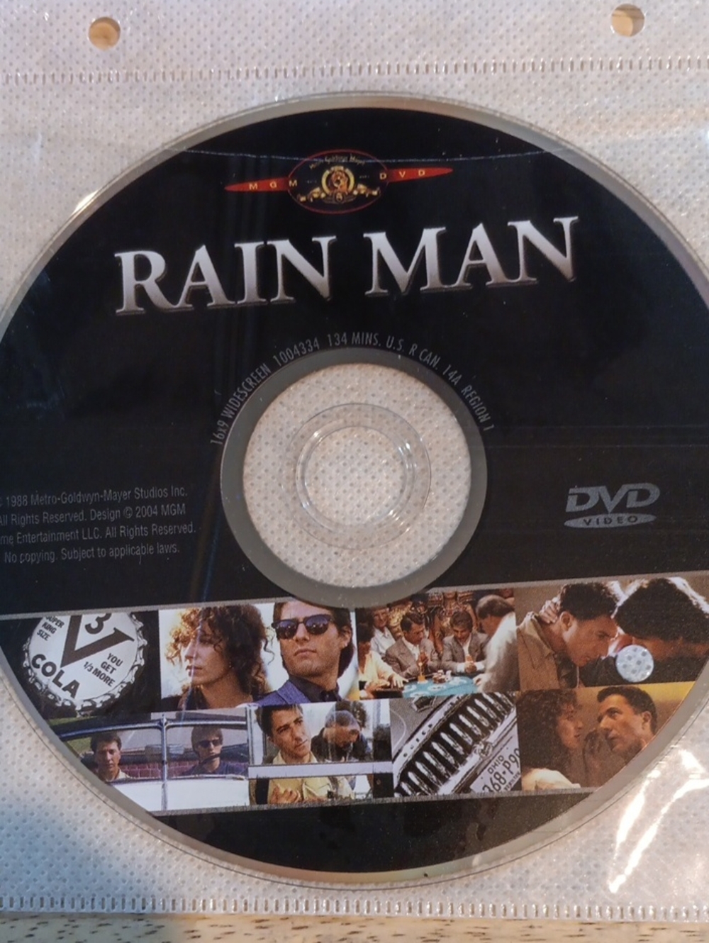Rain Man DVD *NO CASE*